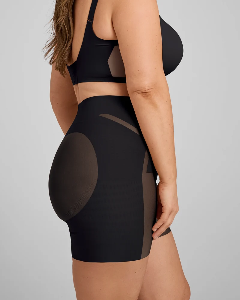 MeshSculpt Mid-Waist Short