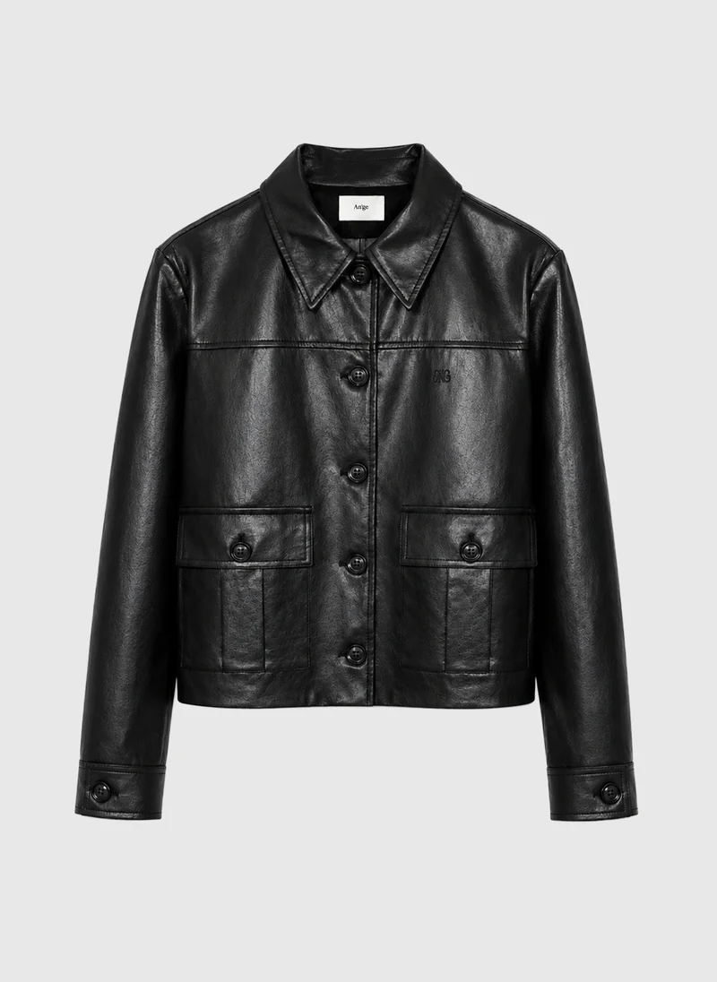 VESTE CHARLY noir