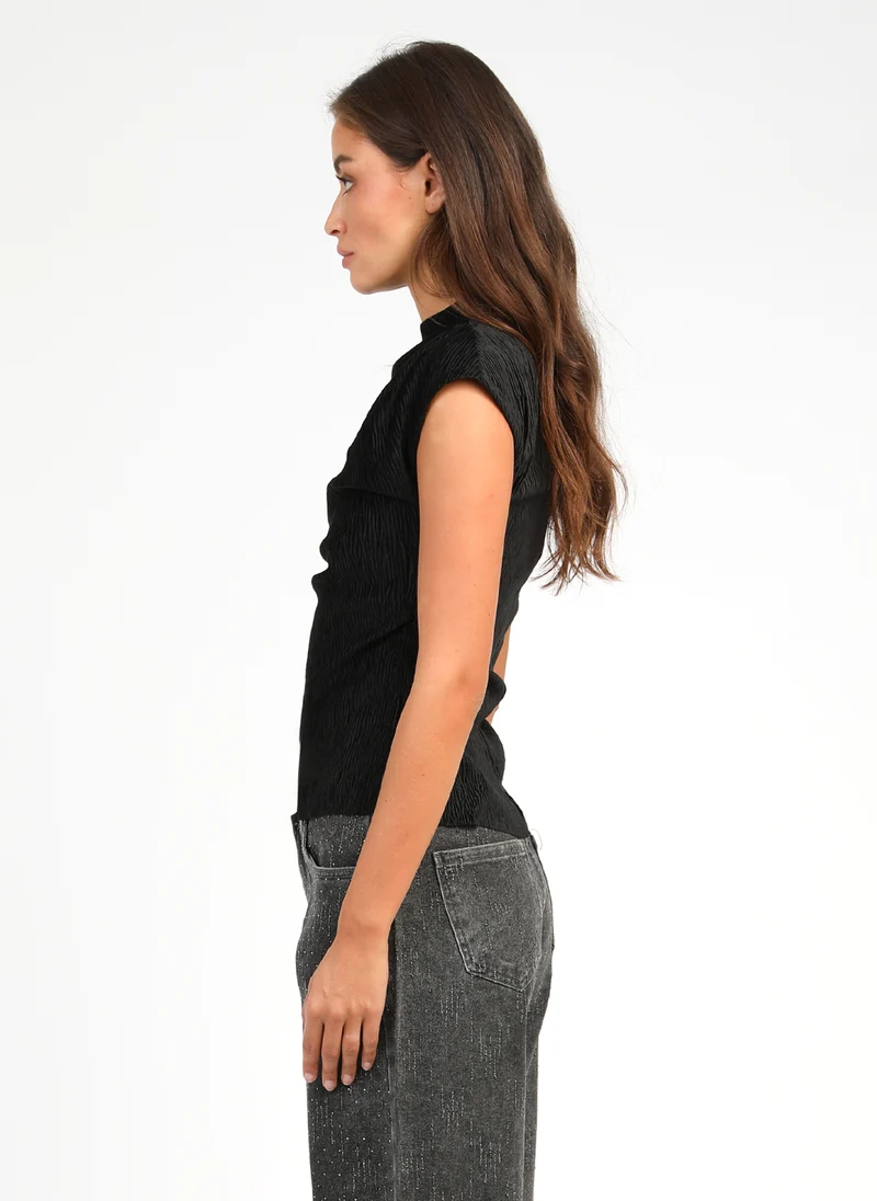 TOP ALOANE noir