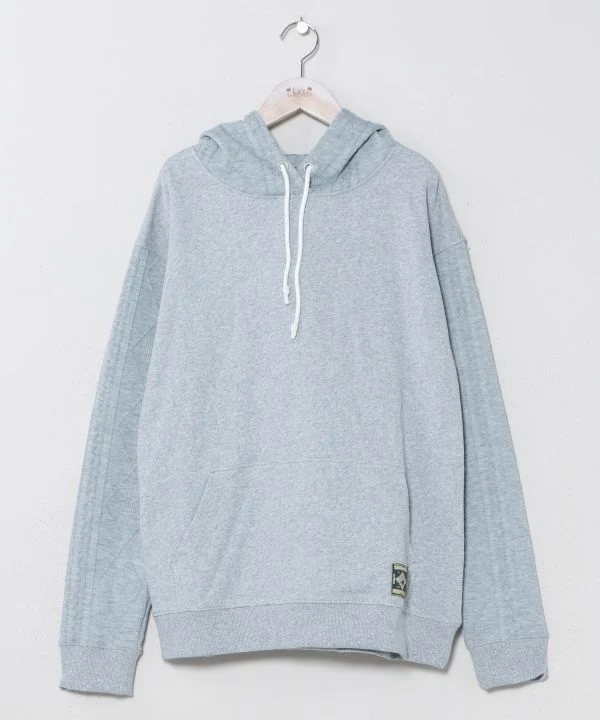 Sweat à capuche en maille floquée brodée - SURF＆Palms