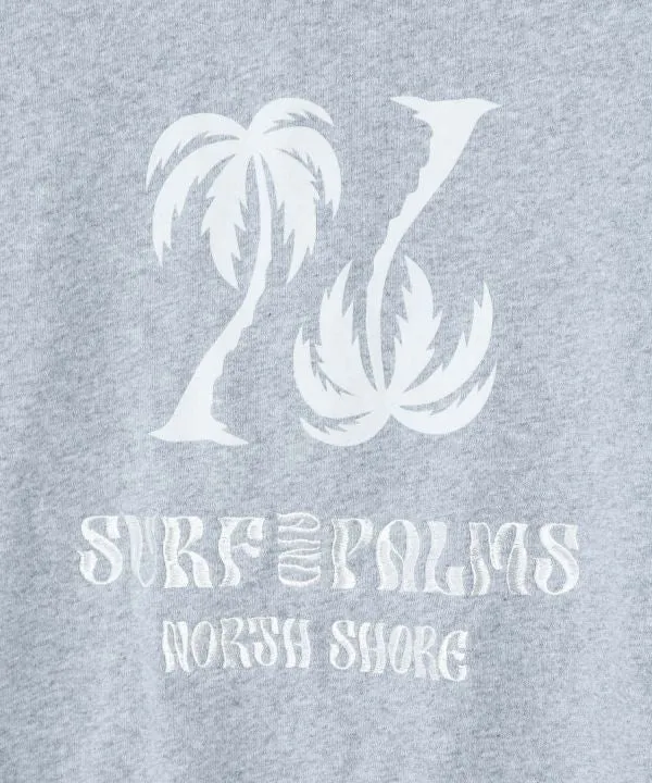 Sweat à capuche en maille floquée brodée - SURF＆Palms