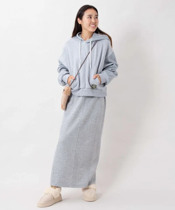 Sweat à capuche en maille floquée brodée - SURF＆Palms