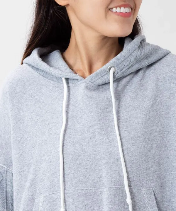 Sweat à capuche en maille floquée brodée - SURF＆Palms