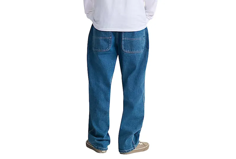 PANTALON EN JEAN LARGE CHECK-5 - GARÇONS