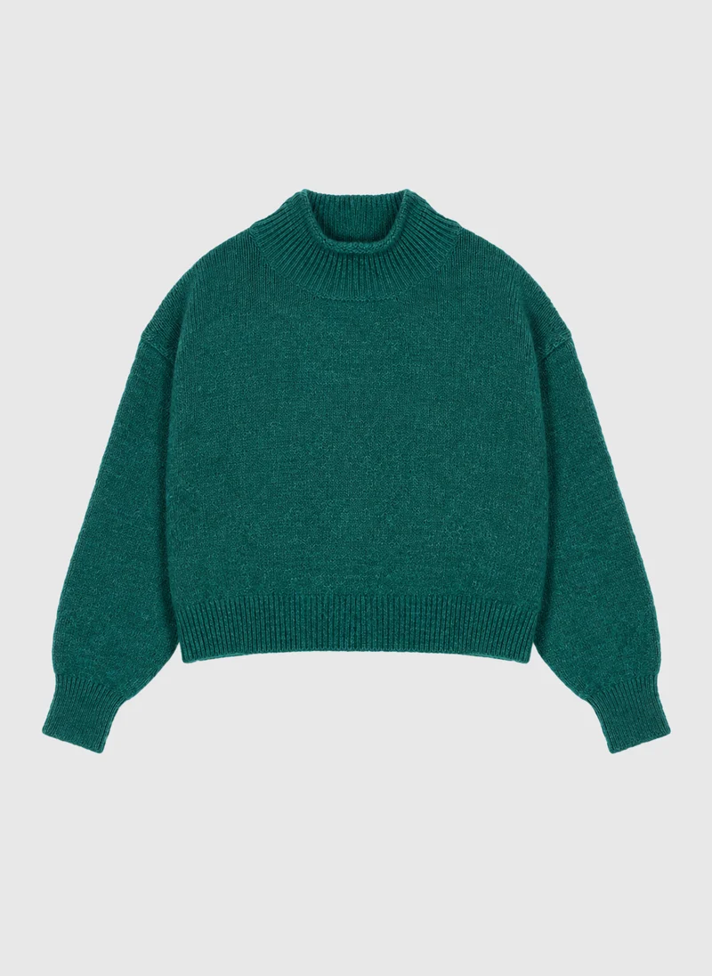 PULL LAROMY H emeraude