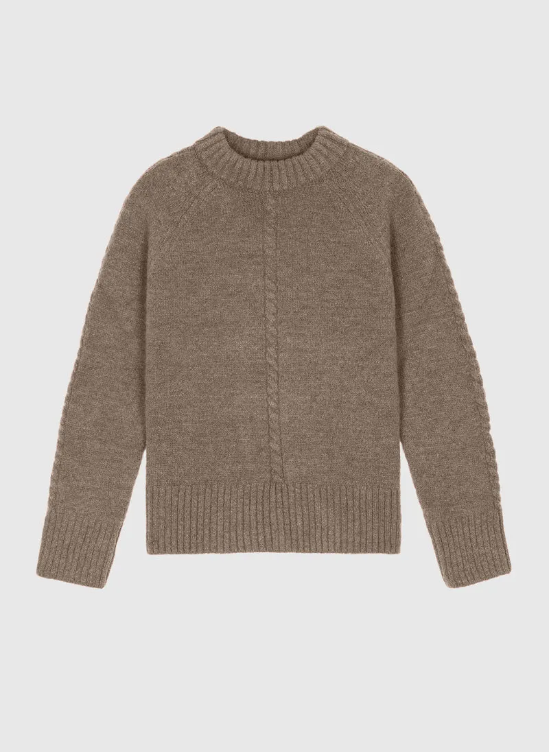 PULL LETRESSY taupe