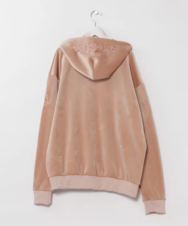 Haut à capuche unisexe en microfibre polaire décontractée - SURF＆Palms