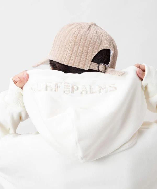 Sweat à capuche zippé double en microfibre polaire - SURF & Palms