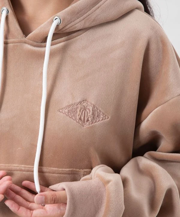 Haut à capuche décontracté en microfibre douce - SURF＆Palms