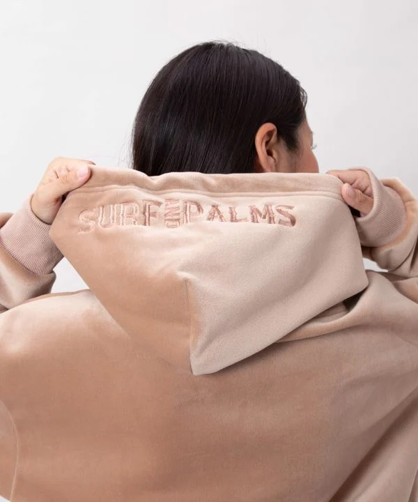 Haut à capuche décontracté en microfibre douce - SURF＆Palms