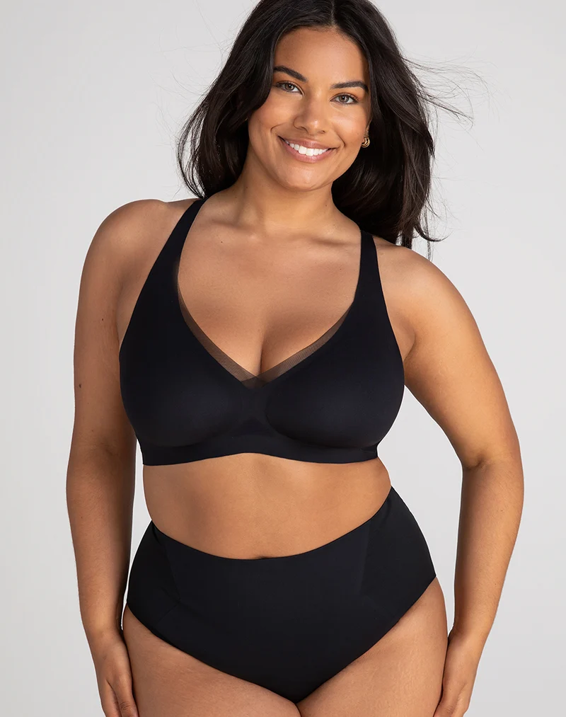 CrossOver V-Neck Bra