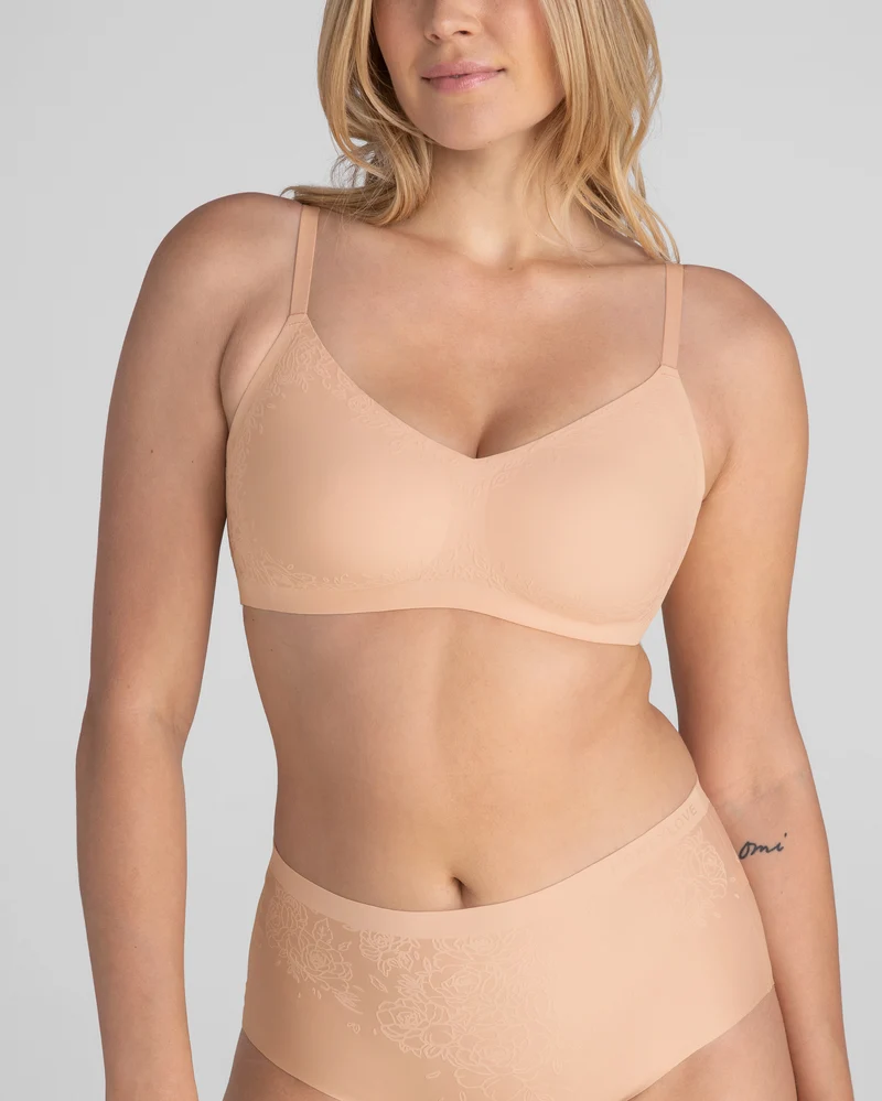Silhouette Roses Bra