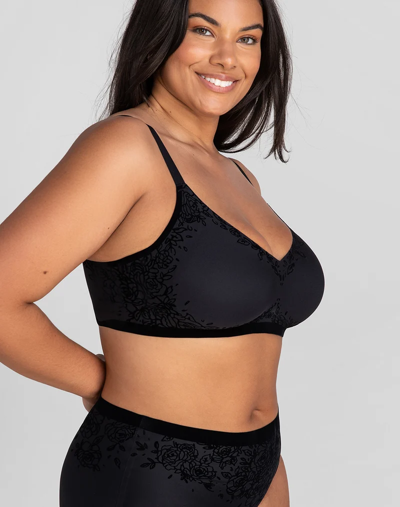 Silhouette Roses Bra