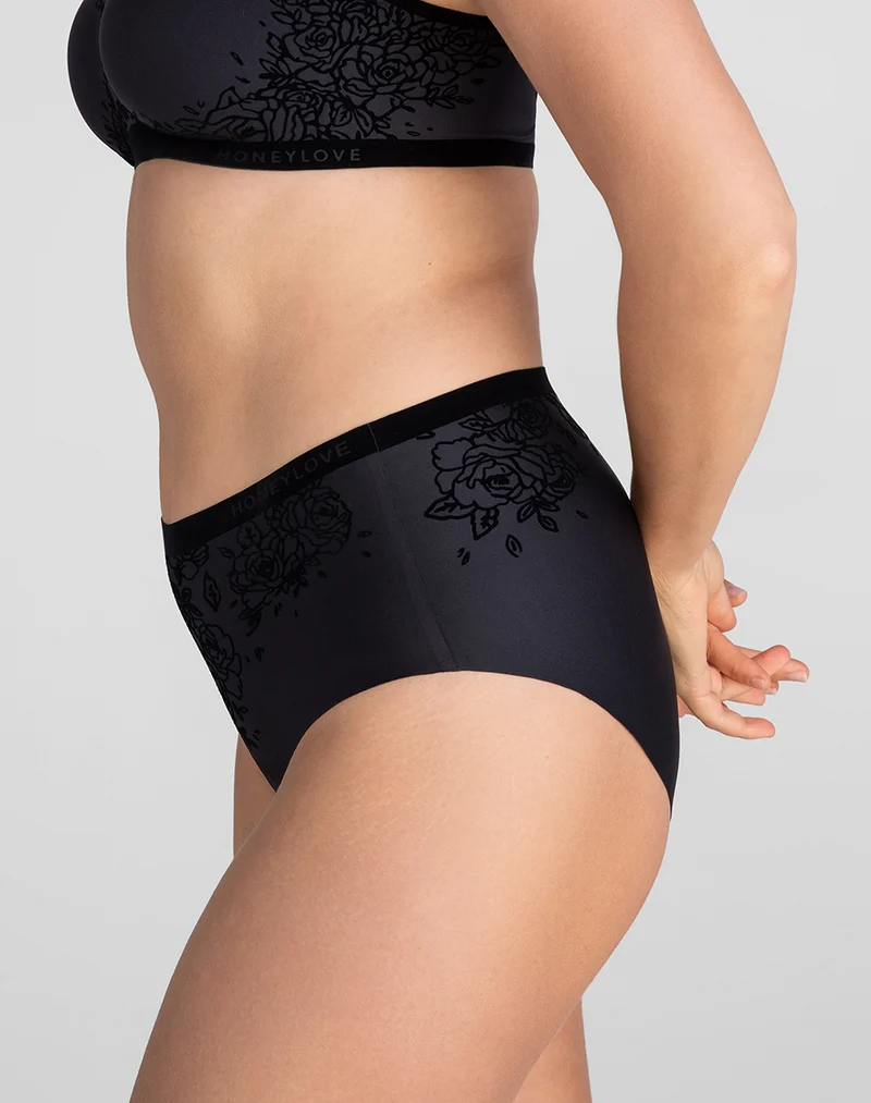 Silhouette Roses Brief