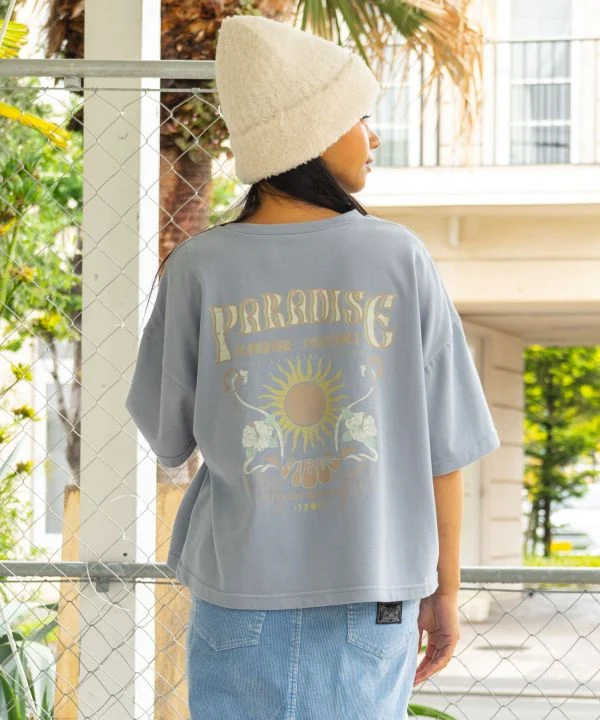 T-shirt vintage hawaïen Sun Hibiscus - SURF & Palms