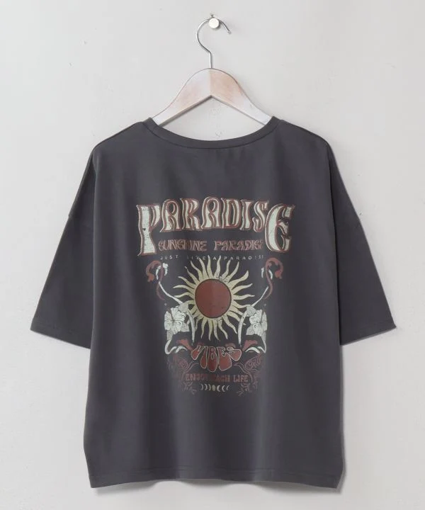 T-shirt vintage hawaïen Sun Hibiscus - SURF & Palms