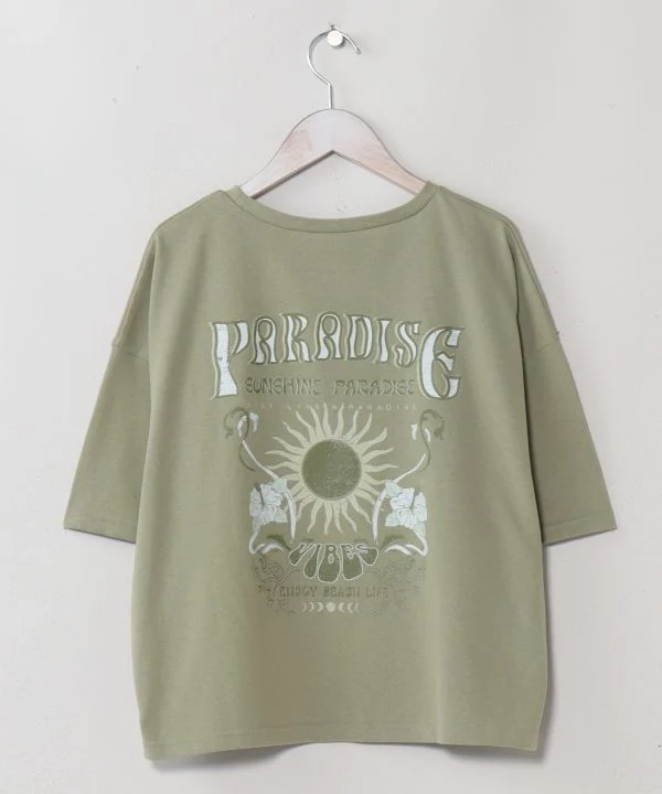 T-shirt vintage hawaïen Sun Hibiscus - SURF & Palms