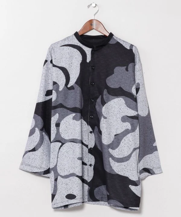 FUKUJIKAKU - T-shirt imprimé Kanji artistique