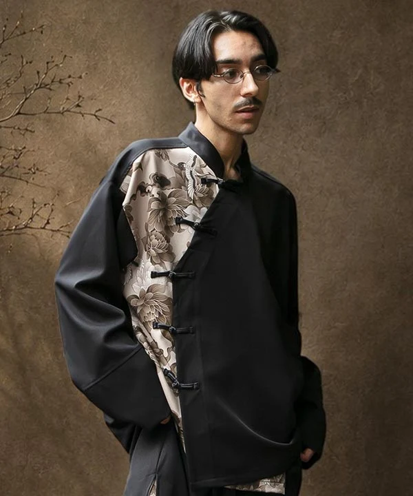 Haut bohème asiatique pour homme