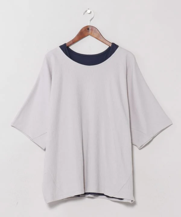 Ensemble haut et débardeur à manches dolman pour hommes