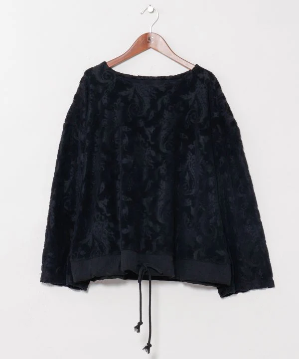 Dessus en tissu à motifs cachemire