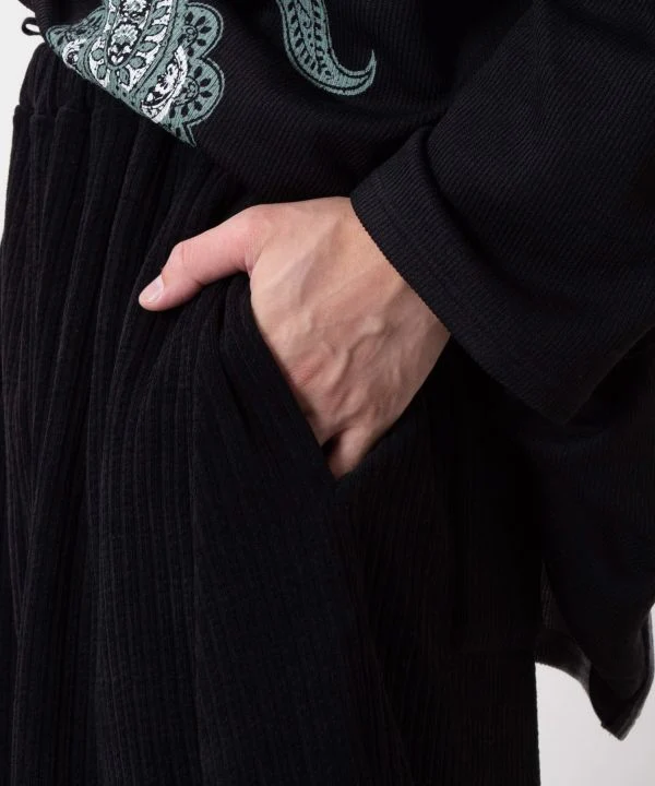 Pantalon de voyage en jersey de velours côtelé