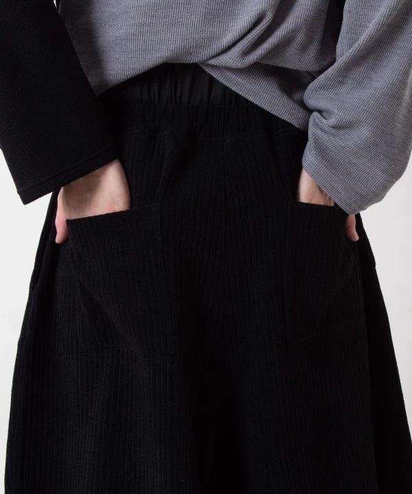 Pantalon de voyage en jersey de velours côtelé