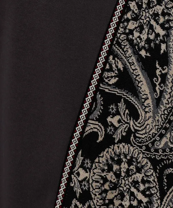 Sweat à capuche patchwork style vintage pour homme