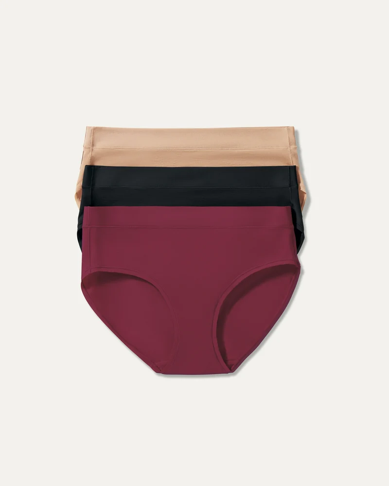 BlissWear Mid Rise Brief 3-Pack