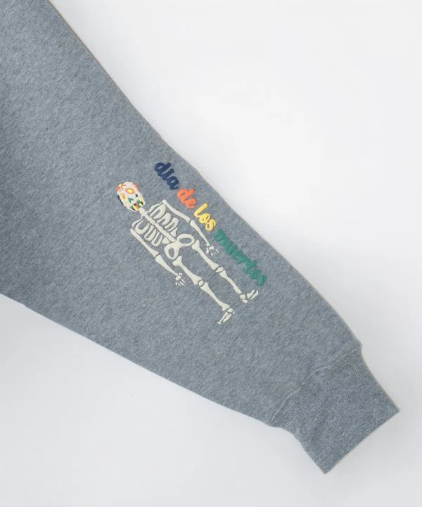 T-shirt à motif tête de mort mexicaine - Taille L - Amina x vert