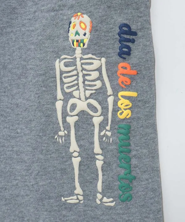 T-shirt à motif tête de mort mexicaine - Taille L - Amina x vert
