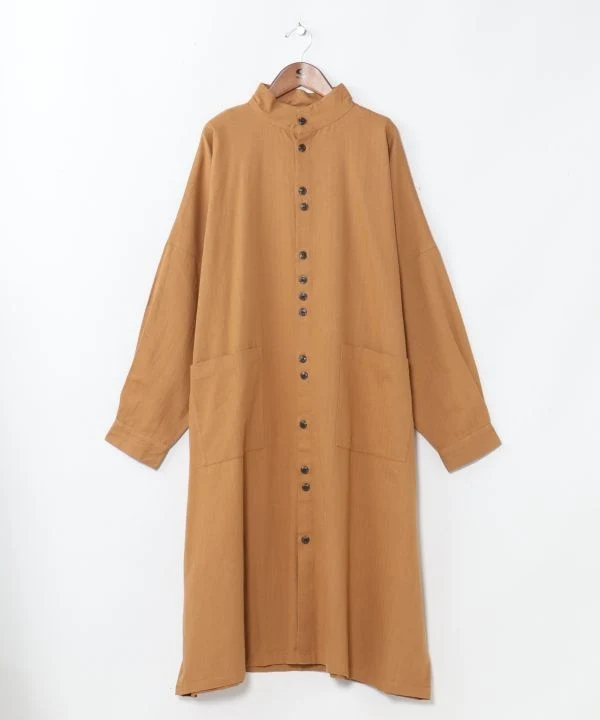 Chemise longue brodée Free Traveler à motif cachemire
