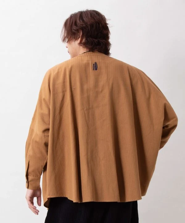 Chemise brodée Free Traveler à motif cachemire
