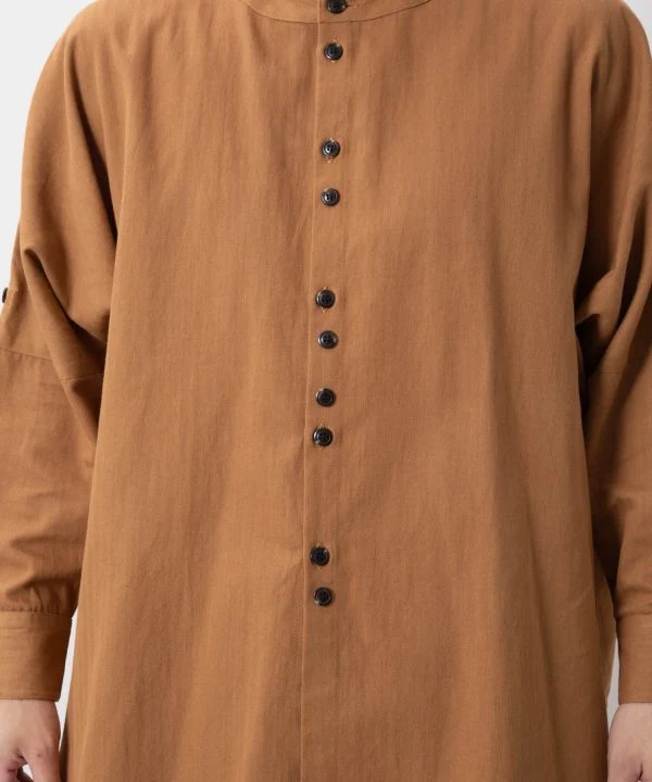 Chemise brodée Free Traveler à motif cachemire
