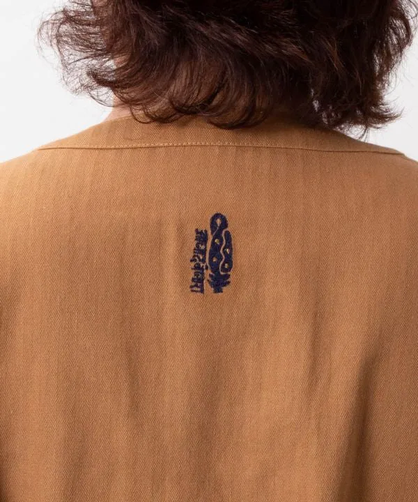 Chemise brodée Free Traveler à motif cachemire
