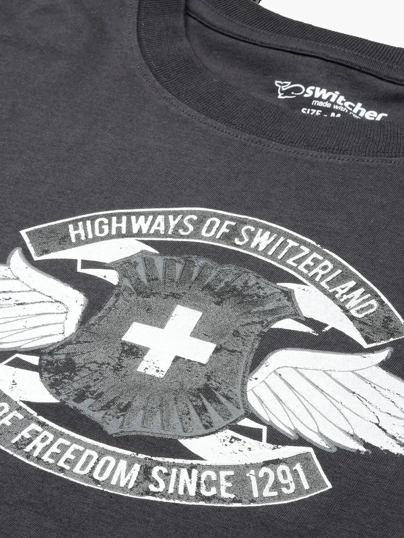 T-Shirt HIGHWAYS OF SWITZERLAND