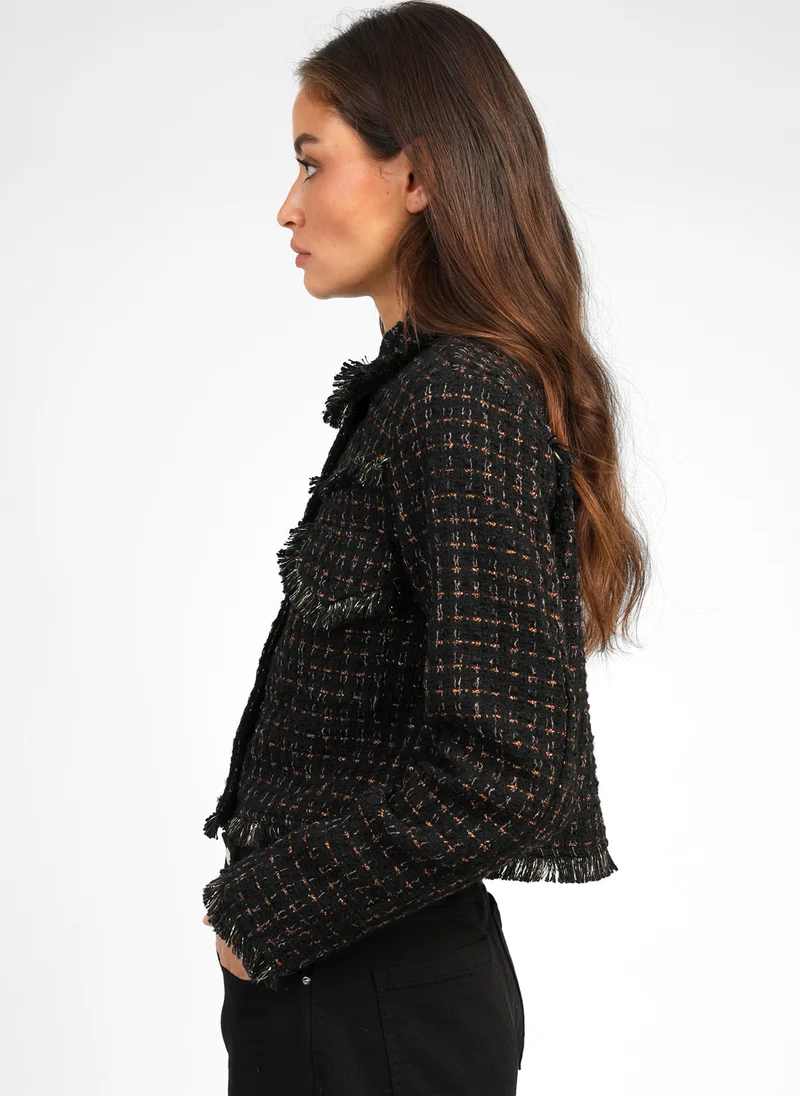 VESTE CRISTIANO noir