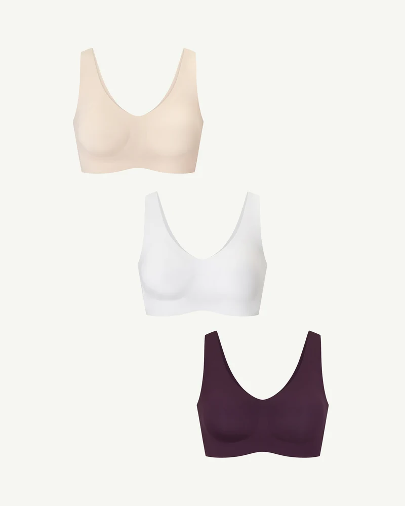 SoftForm Pullover Bra Triple Bundle