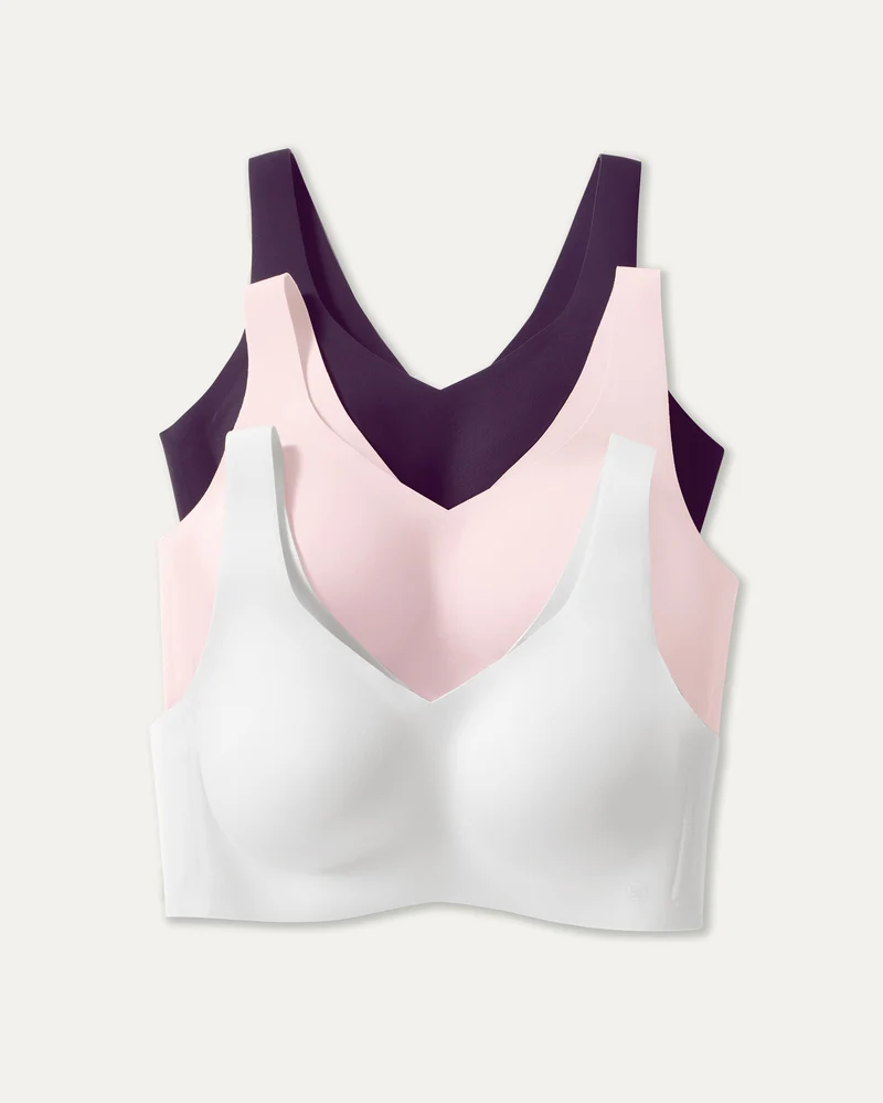 SoftForm Pullover Bra Triple Bundle