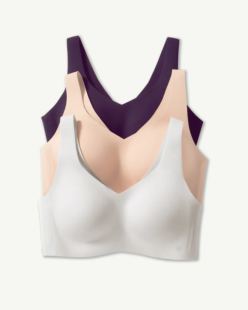 SoftForm Pullover Bra Triple Bundle