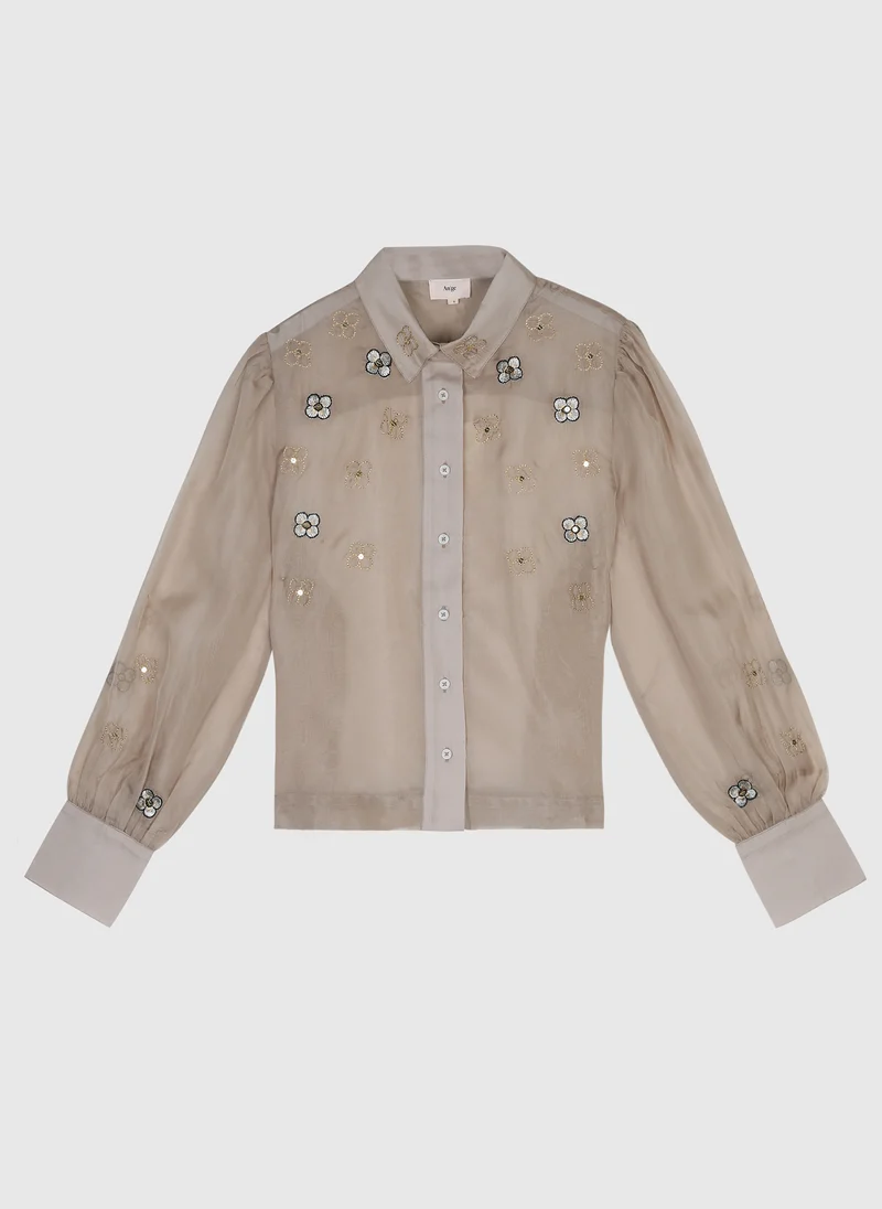 CHEMISE SANTONA taupe