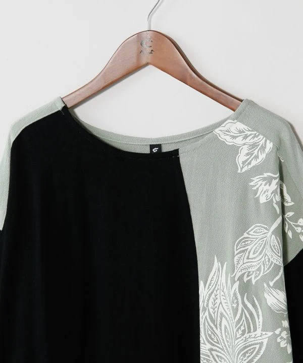 Haut à motif asymétrique