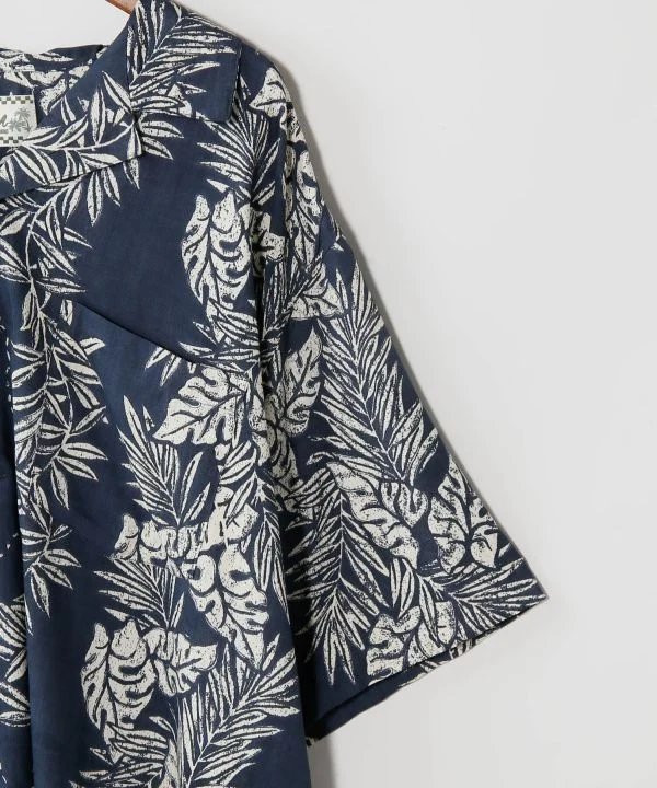 Chemise hawaïenne en rayonne à imprimé Lei