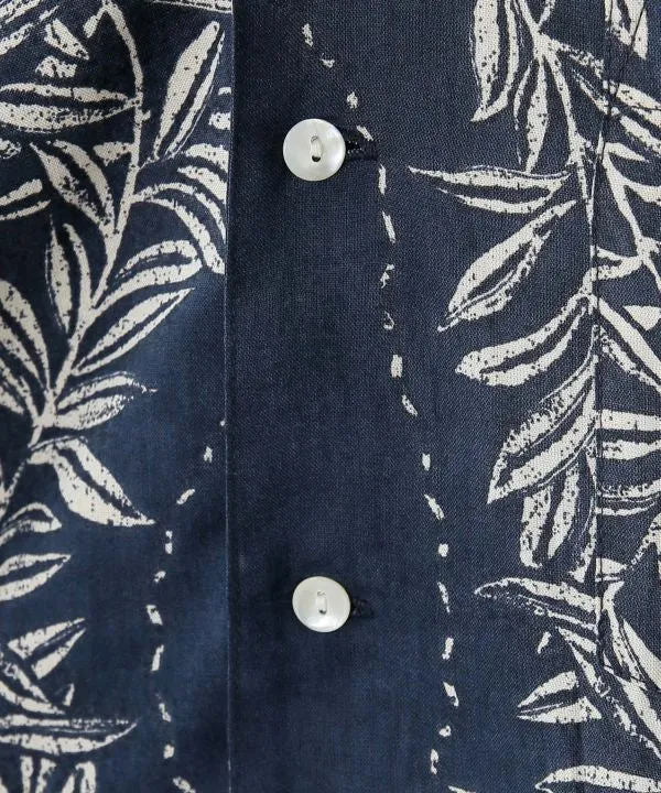 Chemise hawaïenne en rayonne à imprimé Lei