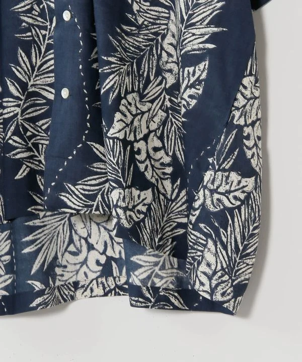 Chemise hawaïenne en rayonne à imprimé Lei