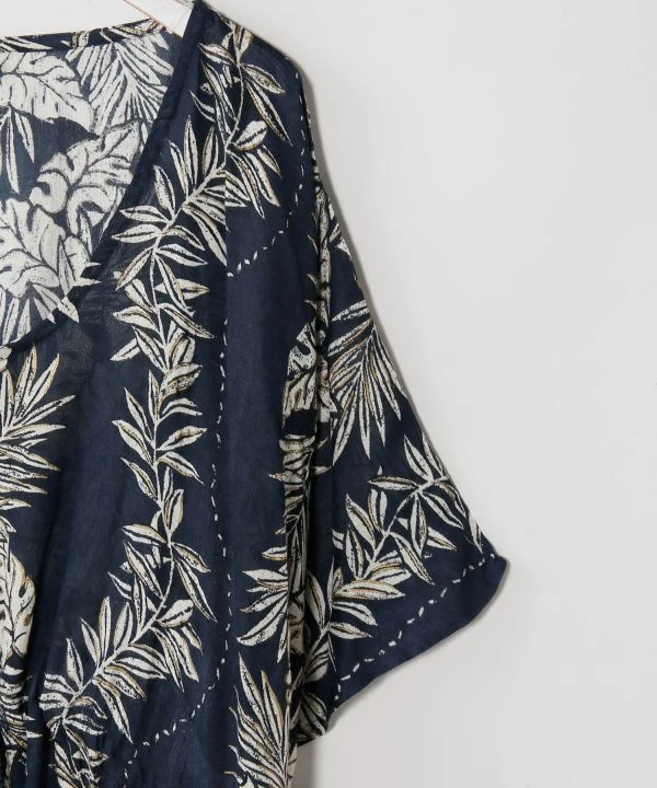 Haut en rayonne Lei Print avec protection UV