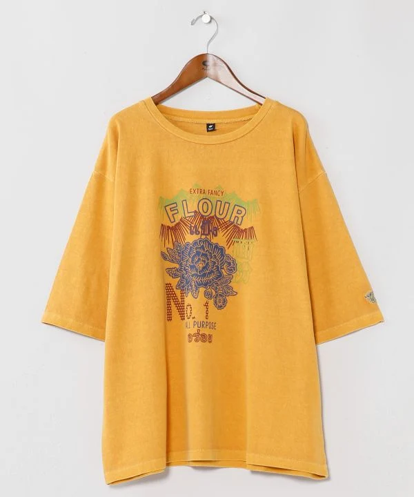 T-shirt à manches 3/4 d'inspiration vintage pour homme