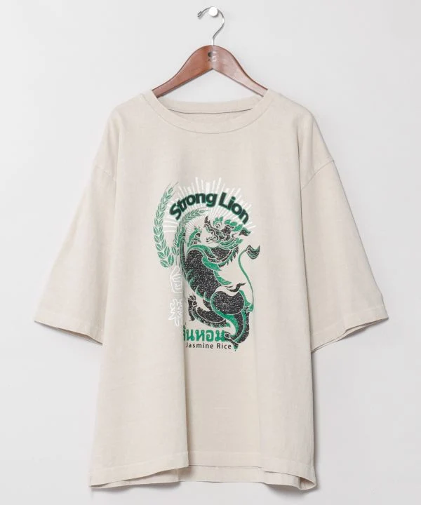 T-shirt à manches 3/4 d'inspiration vintage pour homme