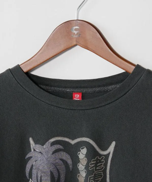T-shirt à manches 3/4 d'inspiration vintage