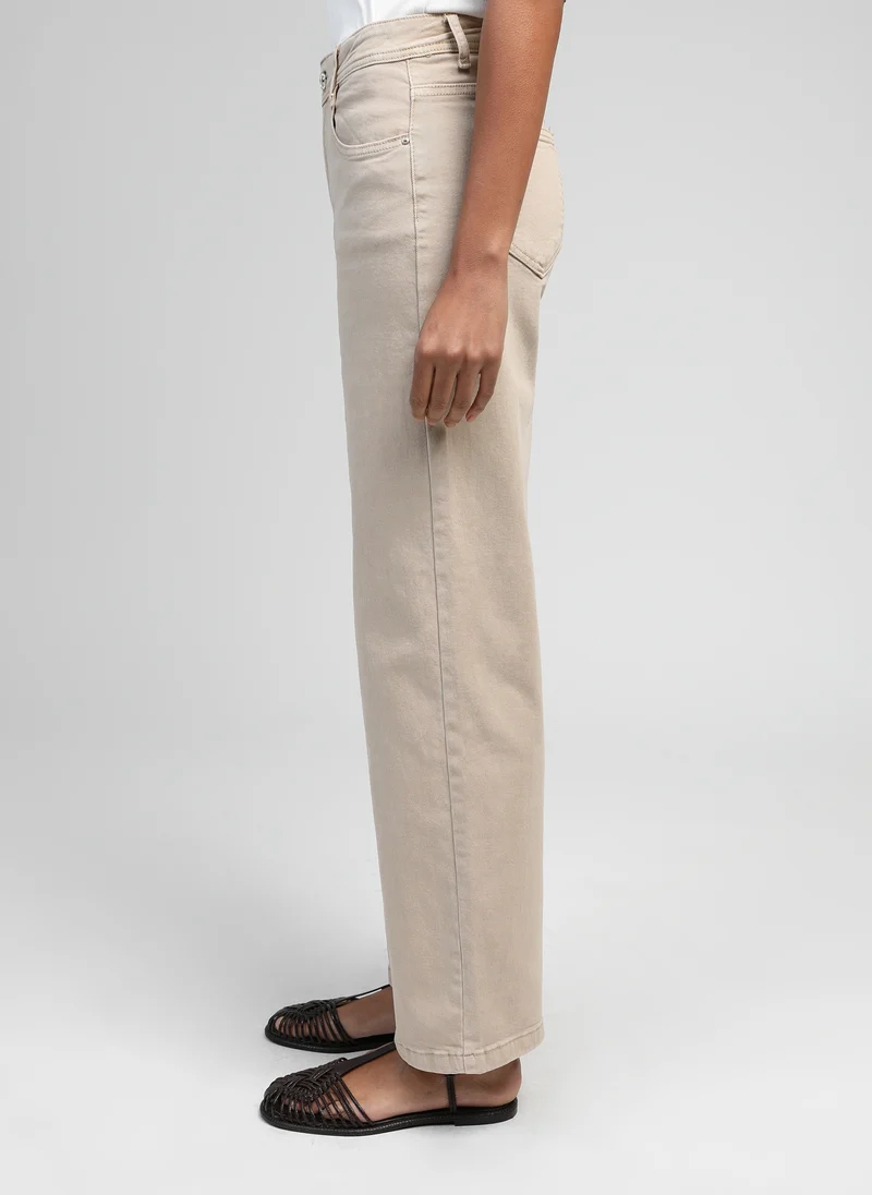 PANTALON PARTY beige